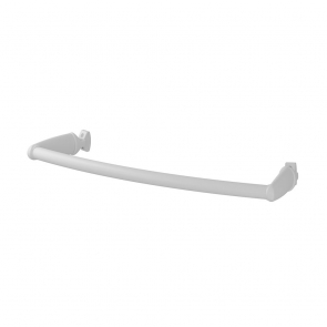 Ultraheat Arched Towel Bar 600mm Wide - White