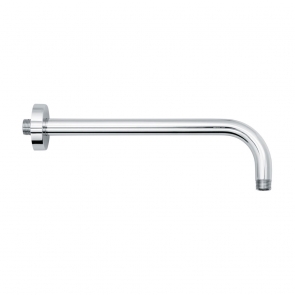 Vema Round Wall Mounted Shower Arm 300mm Length - Chrome