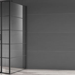 Verona Aquaglass Velar+ Side Panel 760mm Wide - 6mm Glass