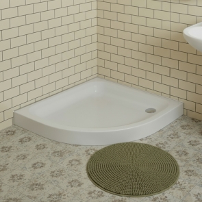 Verona Classic Deep Quadrant Shower Tray 900mm x 900mm (inc Waste) | Product Image