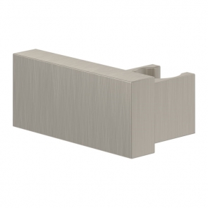 Villeroy & Boch Universal Square Hand Shower Holder - Brushed Nickel Matt