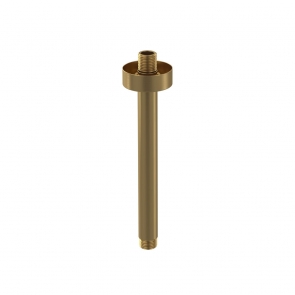Villeroy & Boch Universal Showers Rain Round Ceiling Mounted Shower Arm - Brushed Gold