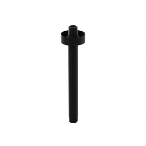 Villeroy & Boch Universal Showers Rain Round Ceiling Mounted Shower Arm - Matt Black