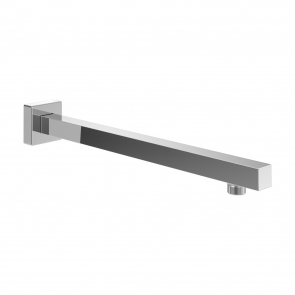 Villeroy & Boch Universal Showers Rain Wall Mounted Square Shower Arm 408mm Length - Chrome