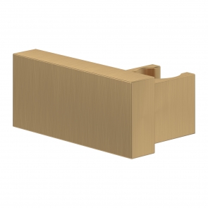 Villeroy & Boch Universal Square Hand Shower Holder - Brushed Gold