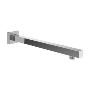 Villeroy & Boch Universal Showers Rain Wall Mounted Square Shower Arm 408mm Length - Chrome