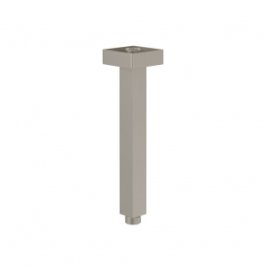 Villeroy & Boch Universal Showers Rain Square Ceiling Mounted Shower Arm - Brushed Nickel Matt