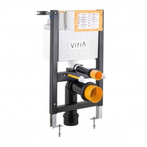 Vitra 750mm H Wall Hung Reduced Height Toilet Frame with 3/6 Litre Concealed Cistern
