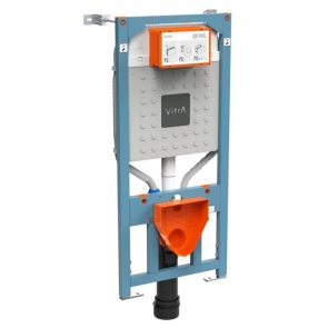 Vitra V12 Wall Hung Toilet Frame with Concealed Cistern - 1120mm H x 500mm W