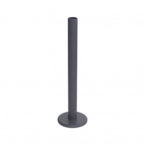 Vogue Connection Tubes 15mm x 180mm with Cover Plates - Anthracite | Product Image