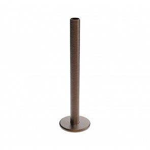 Vogue Connection Tubes 15mm x 180mm with Cover Plates - Brushed Bronze | Product Image