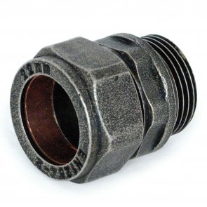 West 22mm Compression Adapter - Pewter