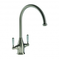 Abode Astbury Monobloc Kitchen Sink Mixer Tap - Pewter