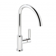 Abode Globe Kitchen Sink Mixer Tap - Chrome