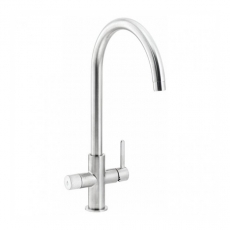 Abode Puria Aquifier Kitchen Sink Mixer Tap - Brushed Nickel
