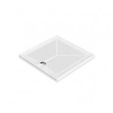 AKW Braddan Square Shower Tray with Upward Pumped Waste 1000mm x 1000mm - Non-Handed