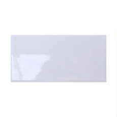 AKW Flat Coloured Tiles 600mm x 300mm - Gloss Plain White (Box of 10)