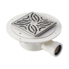 AKW GW90-2 Low Height Wet Waste with TF Tiled Floor Adaptor (UK)