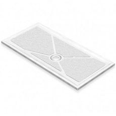 AKW Low Profile Rectangular Shower Tray, 1800mm x 700mm, Non-Handed