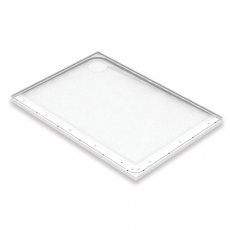 AKW Mullen Rectangular Shower Tray with Gravity Waste 1200mm x 820mm - Left Handed