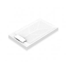 AKW Sulby Rectangular Shower Tray with Waste 1200mm x 760mm, Non-Handed