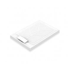 AKW Sulby Rectangular Shower Tray with Waste 1200mm x 820mm Non-Handed