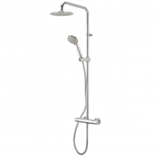 Aqualisa Midas 110 Bar Mixer Shower and Kit With Adjustable Head and Fixed Drencher