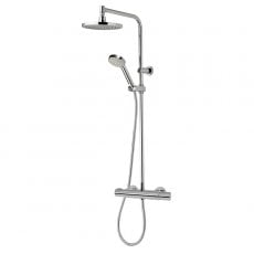 Aqualisa Midas 110 Bar Mixer Shower and Kit With Adjustable Head and Fixed Drencher