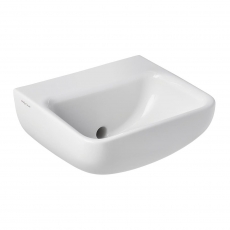 Armitage Shanks Contour 21 Plus Wall Hung Basin 400mm Wide - 0 Tap Hole