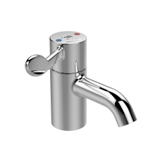 Armitage Shanks Contour 21 Plus Thermostatic Basin Mixer Tap with Copper Tails - Chrome