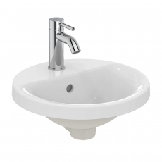 Armitage Shanks Edit R Inset Countertop Basin 380mm Wide - 1 Tap Hole