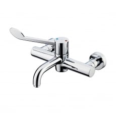 Armitage Shanks Markwik 21 Plus Thermostatic Panel Mounted Basin Mixer Tap with Lever Fixed Spout