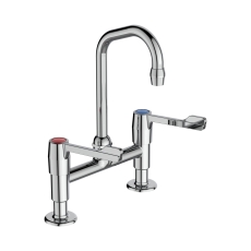 Armitage Shanks Markwik Dual Control Anti Splash Kitchen Sink Mixer Tap - Chrome