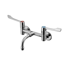 Armitage Shanks Markwik Wall Mounted Mixer With Single Flow Nozzle - Chrome