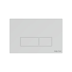 Armitage Shanks Oleas P2 Pneumatic Dual Flush Plate - Chrome
