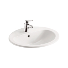 Armitage Shanks Orbit 21 Countertop Basin with Overflow 550mm Wide - 1 Tap Hole