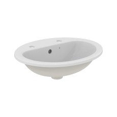 Armitage Shanks Orbit 21 Countertop Basin with Overflow 550mm Wide - 2 Tap Hole