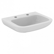 Armitage Shanks Portman 21 Wall Hung Basin No Overflow 600mm Wide - 2 Tap Hole