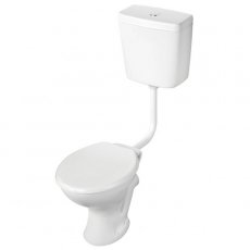 Armitage Shanks Sandringham 21 Low Level Toilet Push Button Cistern - Standard Seat