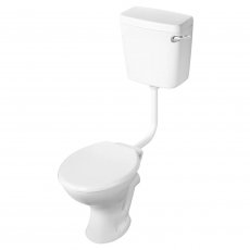 Armitage Shanks Sandringham 21 Low Level Toilet Side Inlet Cistern - Standard Seat