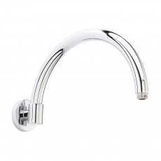 Bayswater Curved Wall Mounted Shower Arm Chrome