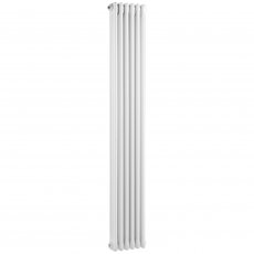 Bayswater Nelson 3-Column Vertical Radiator 1800mm High x 291mm Wide White