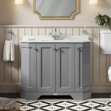 Bayswater Victrion 1000mm 4-Door Floor Standing Vanity Unit