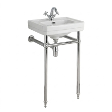 Bayswater Westcott Basin with Frame 550mm Wide - White