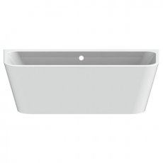 BC Designs Astwood Back to Wall Freestanding Bath 1600mm x 700mm - 0 Tap Hole