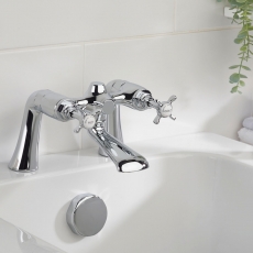 Bristan 1901 Bath Filler Tap with Ceramic Disc Valves - Chrome