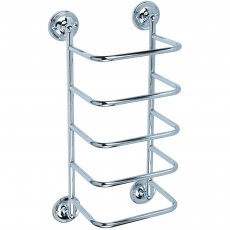 Bristan Bathroom Towel Stacker - Chrome