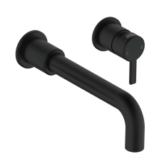 Bristan Altum Basin Mixer Tap Wall Mounted - Black