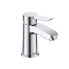 Bristan Apelo Eco Start Small Basin Mixer Tap with Clicker Waste - Chrome