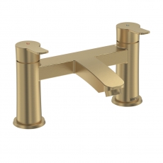 Bristan Appeal Bath Filler Tap Pillar Mounted - Brushed Brass